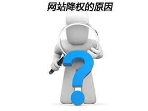 怎么找出網站中導致降權的內容