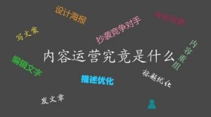 如何把握內容運營的邏輯性（一）